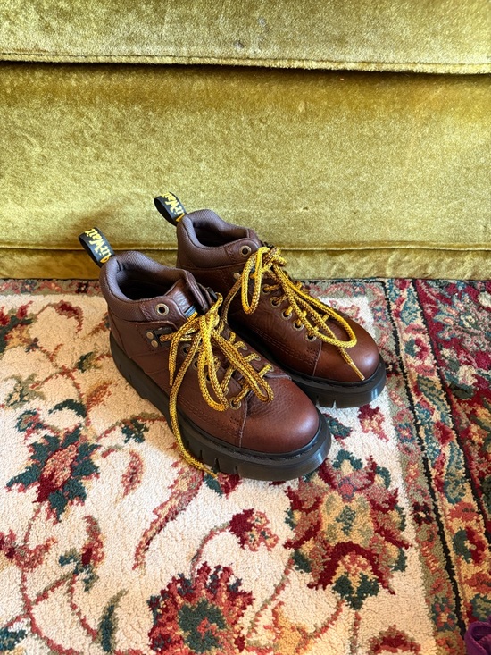 Dr. Martens Shoes - Dr. Martens Brown Leather Boots